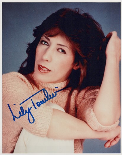 Lily Tomlin autograph