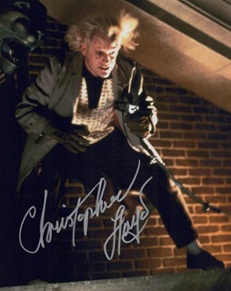 Christopher Lloyd autograph