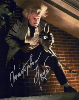 Christopher Lloyd autograph