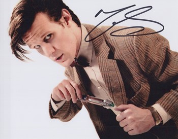 Matt Smith autograph