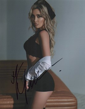 Kristina Fleury autograph