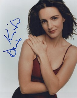 Kristin Davis autograph