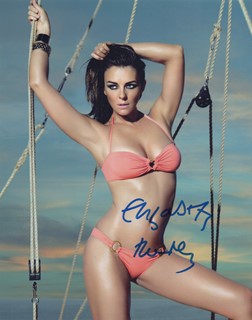 Elizabeth Hurley autograph