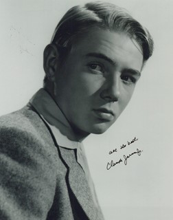 Claude Jarman, Jr. autograph