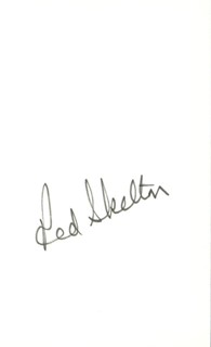 Red Skelton autograph