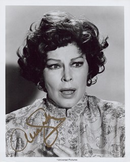 Ava Gardner autograph