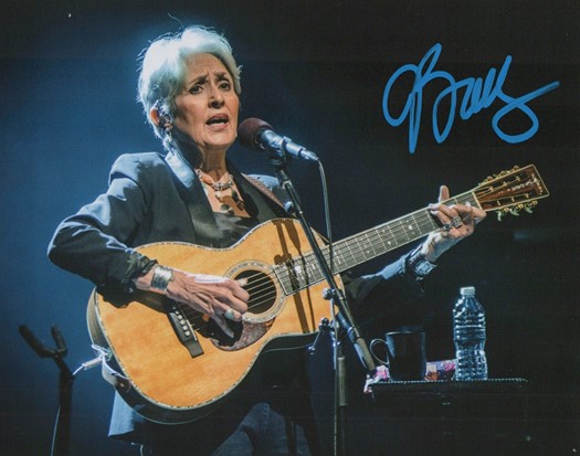 Joan Baez autograph