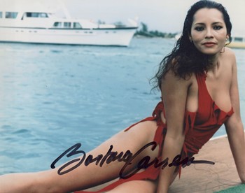 Barbara Carrera autograph