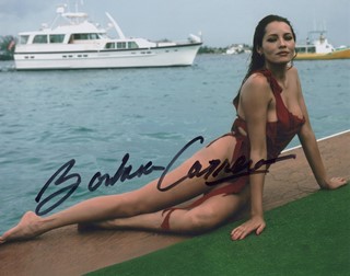 Barbara Carrera autograph