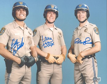 CHiPs autograph