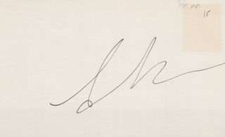 Sean Penn autograph