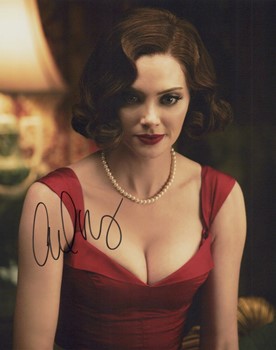 April Bowlby autograph