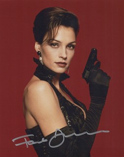 Famke Janssen autograph