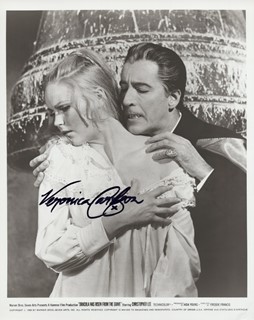 Veronica Carlson autograph