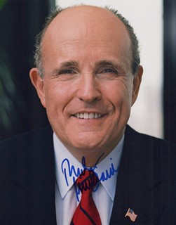 Rudy Giuliani autograph