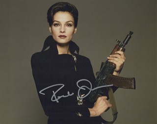 Famke Janssen autograph