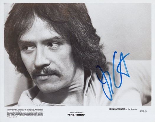 John Carpenter autograph