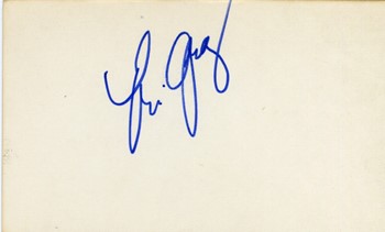 Erin Gray autograph