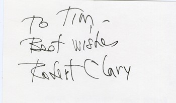 Robert Clary autograph