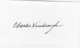 Charles Kimbrough autograph