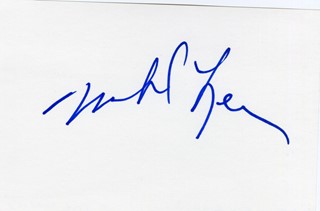 Michael Lerner autograph