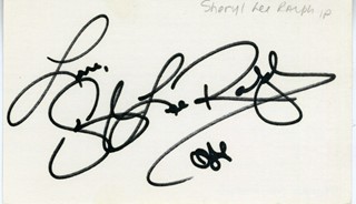 Sheryl Lee Ralph autograph