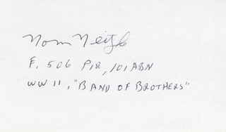 Norman Neitzke autograph