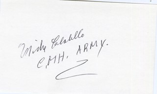 Michael Colalillo autograph