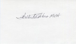 Walter D. Ehlers autograph