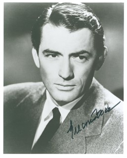 Gregory Peck autograph