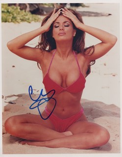 Carmen Electra autograph