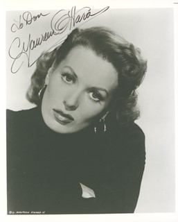 Maureen O'Hara autograph