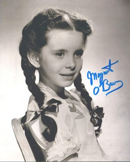 Margaret O'Brien autograph