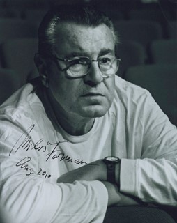 Milos Forman autograph