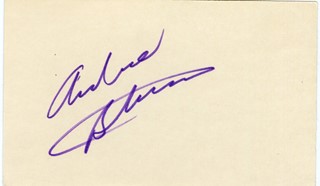 Andrew Stevens autograph