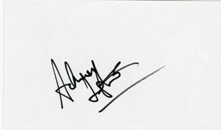 Adrian Lester autograph