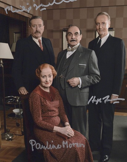 Poirot autograph