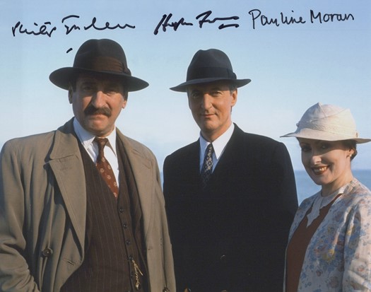 Poirot autograph