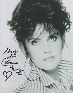 Caroline Munro autograph