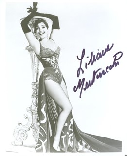 Liliane Montevecchi autograph