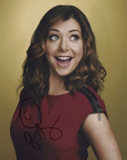 Alyson Hannigan autograph