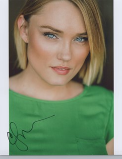 Clare Grant autograph