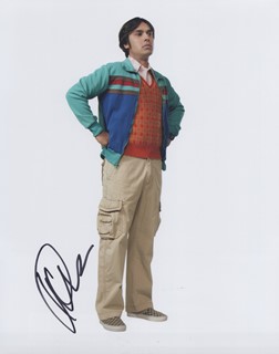 Kunal Nayyar autograph