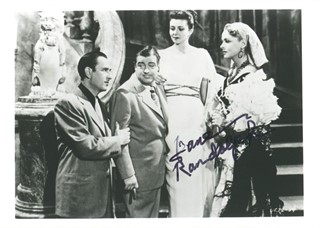 Jane Randolph autograph