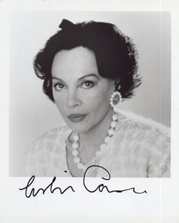 Leslie Caron autograph