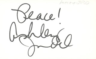 Ashley Judd autograph