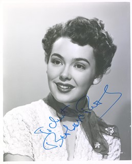 Barbara Rush autograph