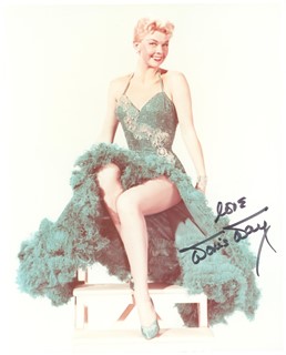 Doris Day autograph