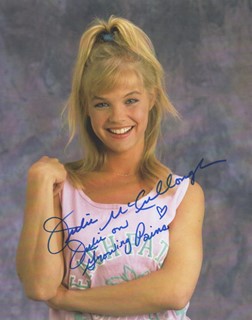 Julie McCullough autograph