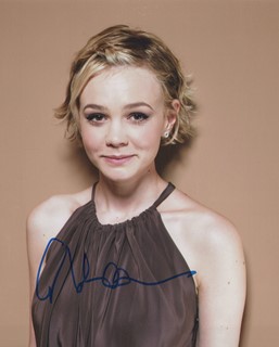 Carey Mulligan autograph